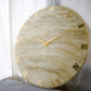 Golden Medium Size Silent Clock 17.5 Inches