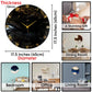 Black Desert Medium size Silent Clock 17.5 Inches