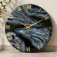 White Black Silent Clock 17.5 inches (CS)