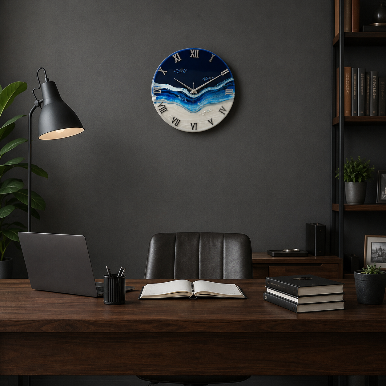 Imperial Ocean Silent Clock 17.5 inches