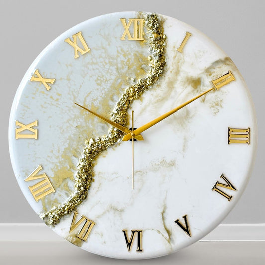 New Fire Silent Clock 17.5 inches