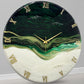 Royal Green Silent Clock