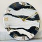 *Black falls Silent Clock 17.5 inches