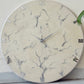 *Silver Dust Clock Large 27 Inches