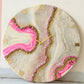 *Geode Pink Clock Large 27 Inches