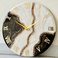 Rose-Gold Geode Silent Clock