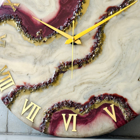 * cherry Silent Clock 17.5 inches(CS)