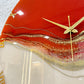 Red Stunner Large Silent Clock 27 Inches