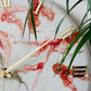 * Orange stripe Silent Clock 17.5 inches(CS)