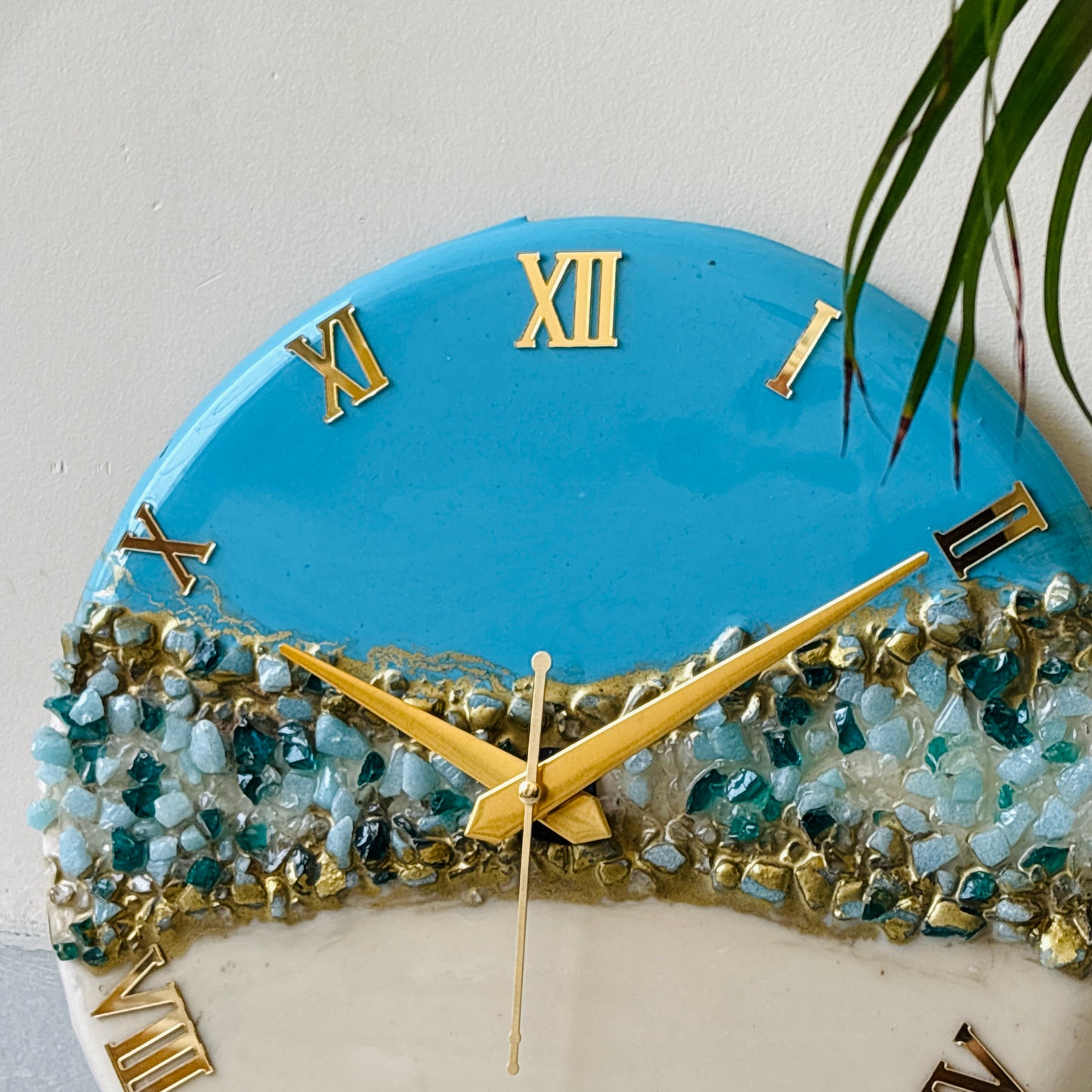 *Blue Crown Silent Clock 30cm(CS)