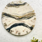 *Silver Large Silent Clock 27 Inches