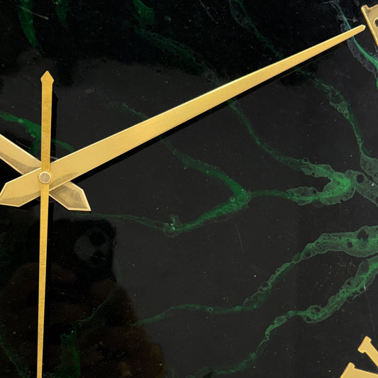 Green St clock 17.5 inches (CS)