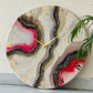 *Cherry Geode Clock Large 27 Inches(CS)