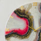 *Cherry Geode Clock Large 27 Inches(CS)