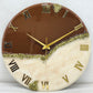 Dark Choco Peak clock 17.5 inches (CS)