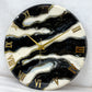Black Falls clock 17.5 inches (CS)