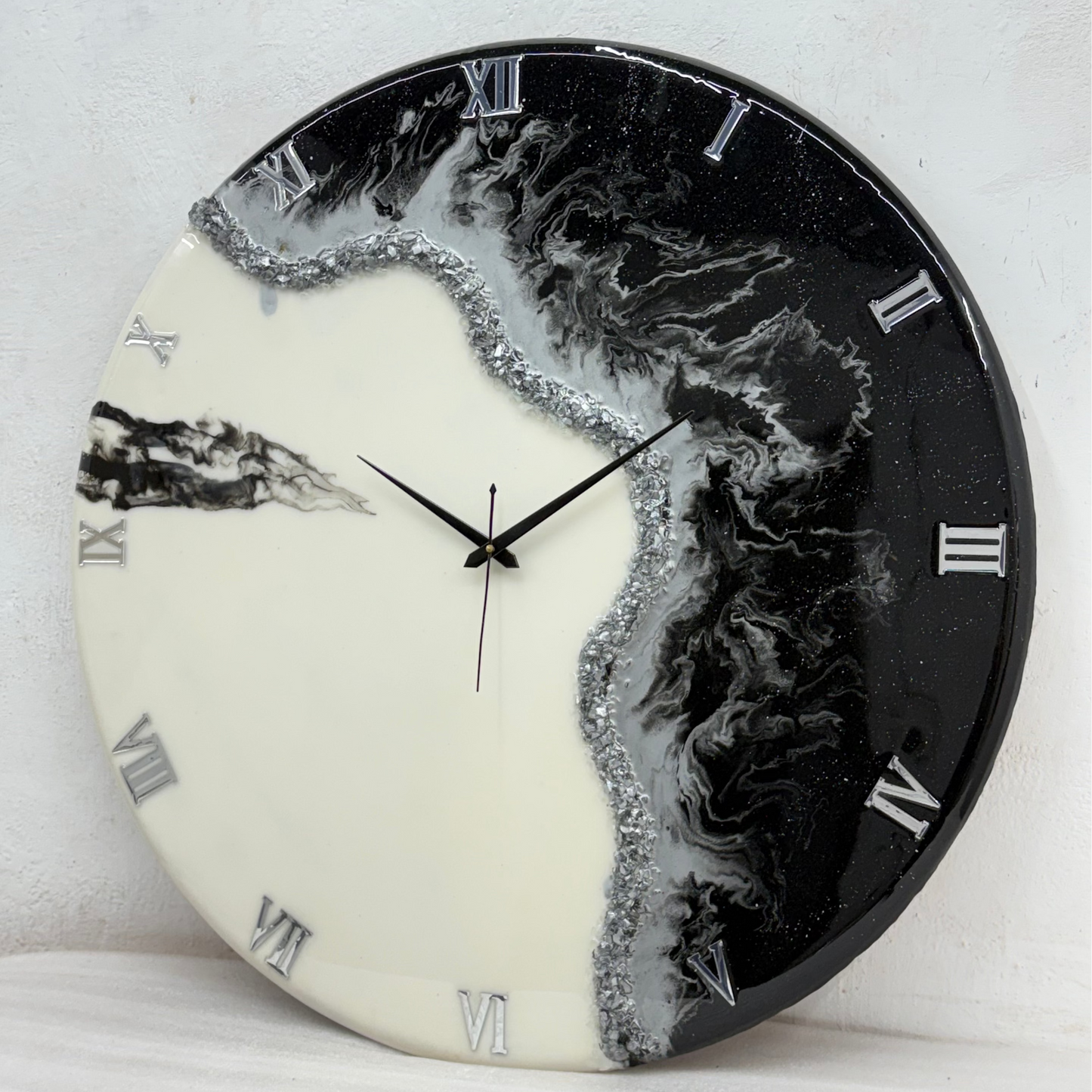 Black Smoke Clock Large 27 Inches(CS)