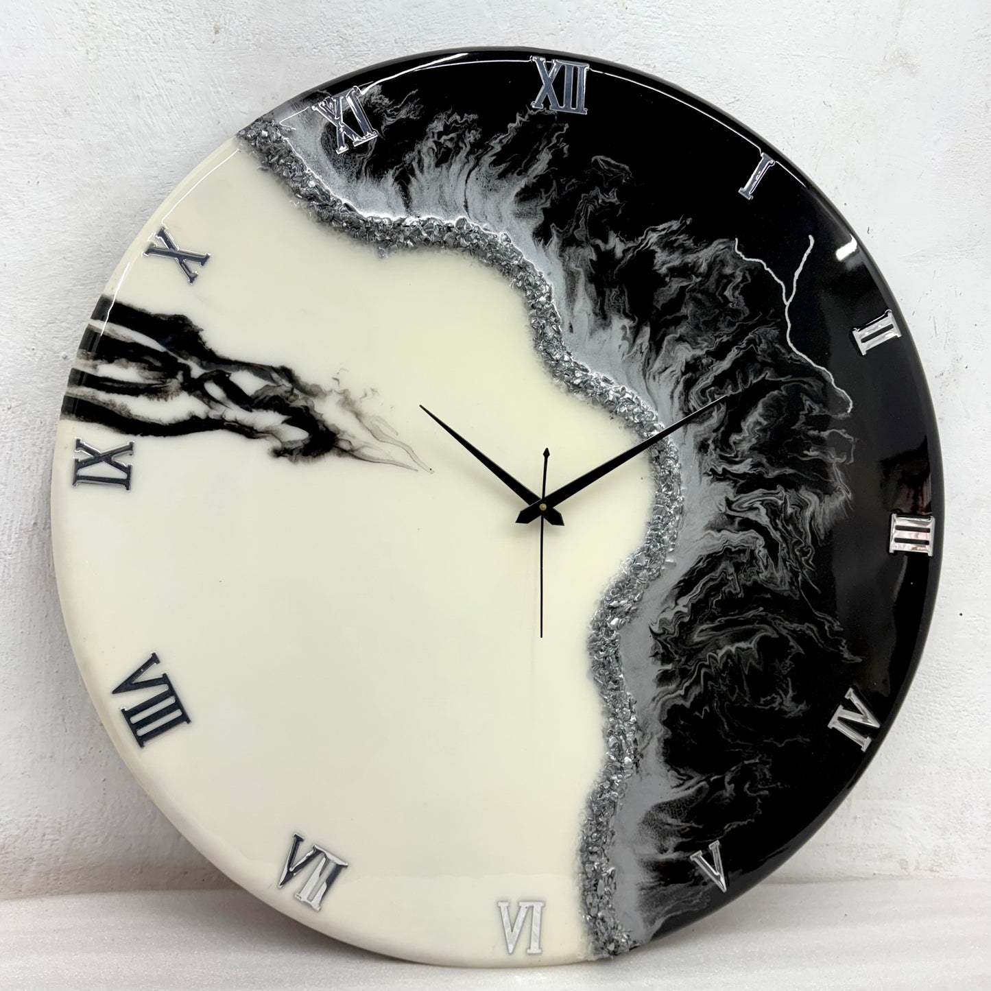 Black Smoke Clock Large 27 Inches(CS)