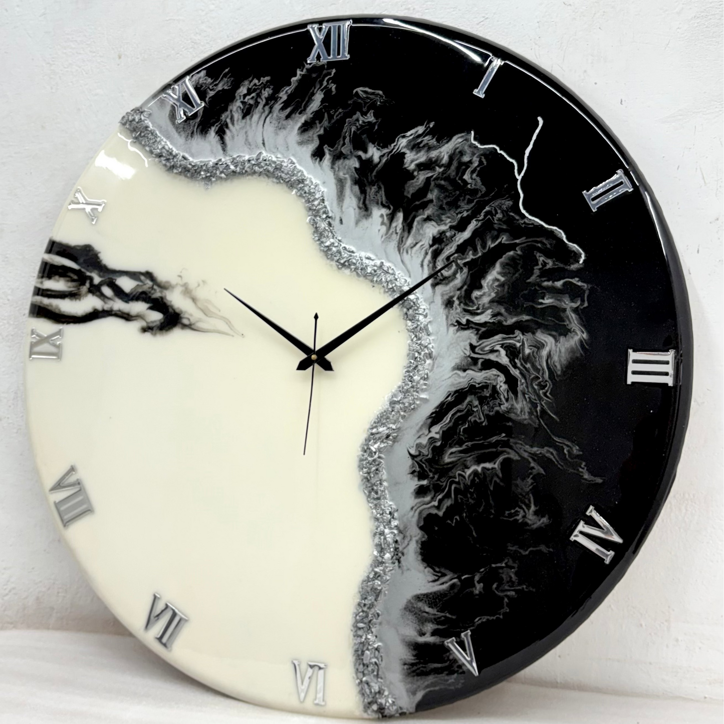 Black Smoke Clock Large 27 Inches(CS)