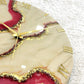 Cherry Geode Medium Size Silent Clock 17.5 Inches