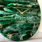 Green Desert Silent Clock