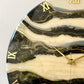 Black Falls Clock Large 27 Inches