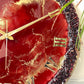 Red Ring Silent Clock