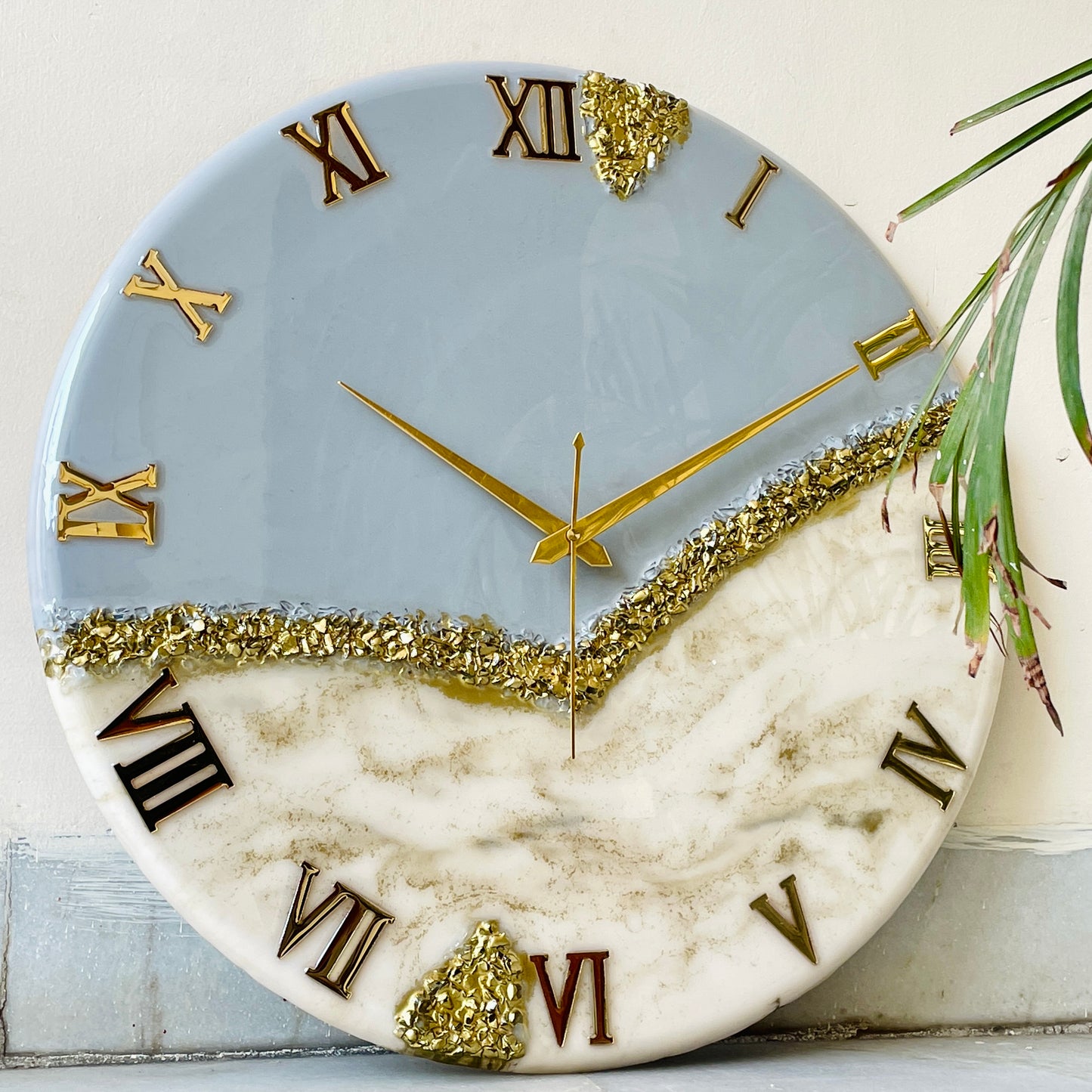 Grey Peak Silent Clock