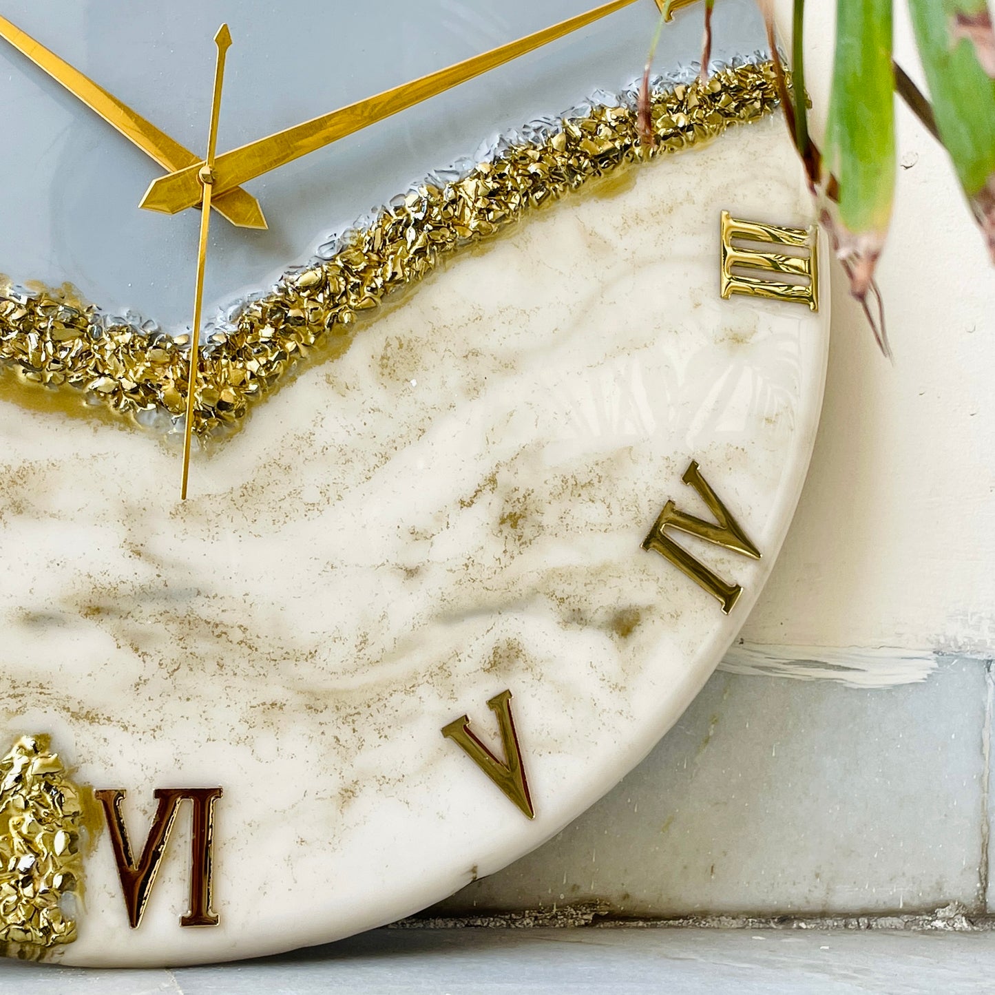 Grey Peak Silent Clock