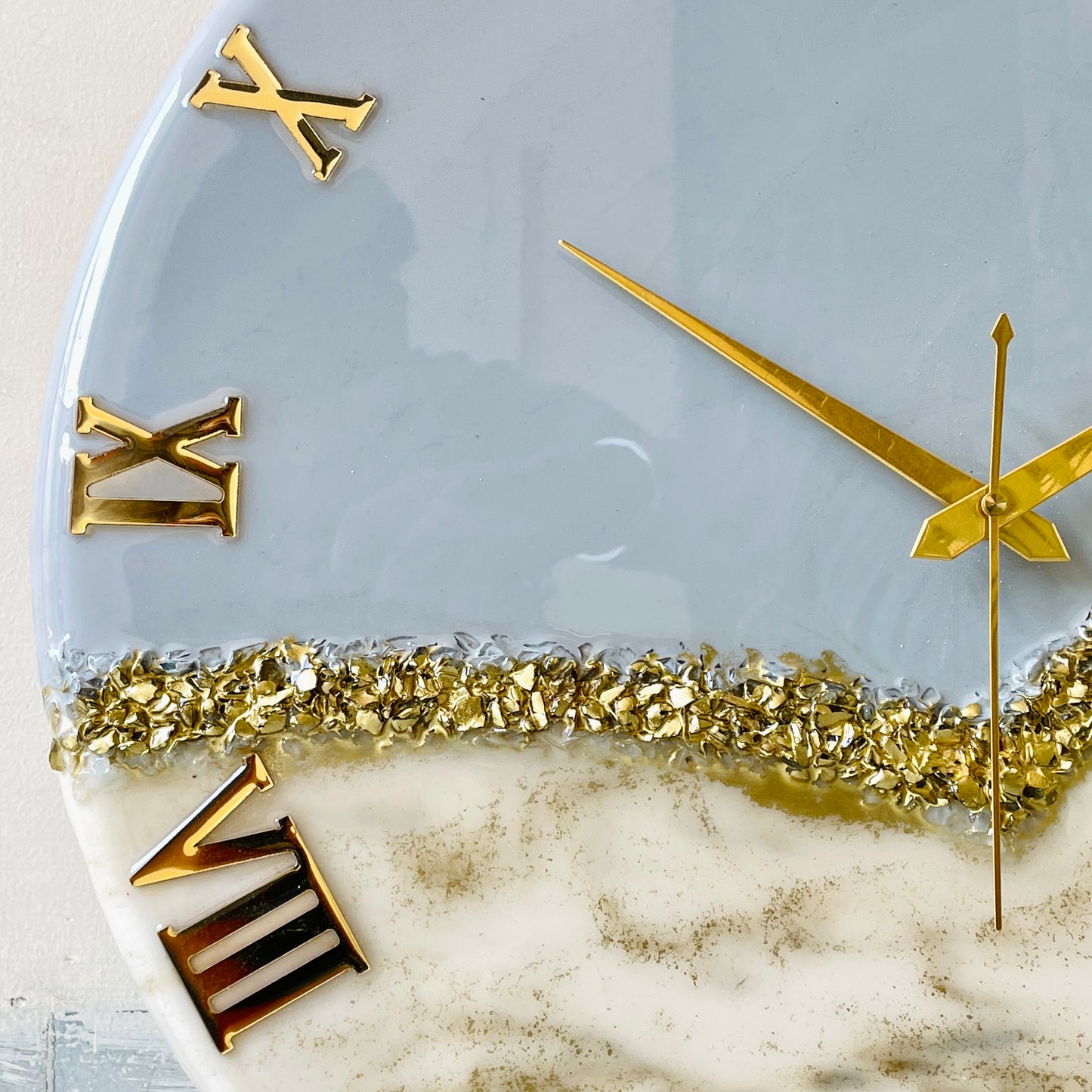 Grey Peak Silent Clock