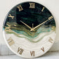 Royal Green Silent Clock