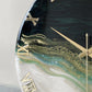 Royal Green Silent Clock