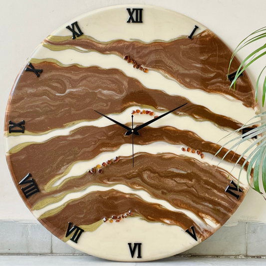 *Choco Falls Clock Large 27 Inches