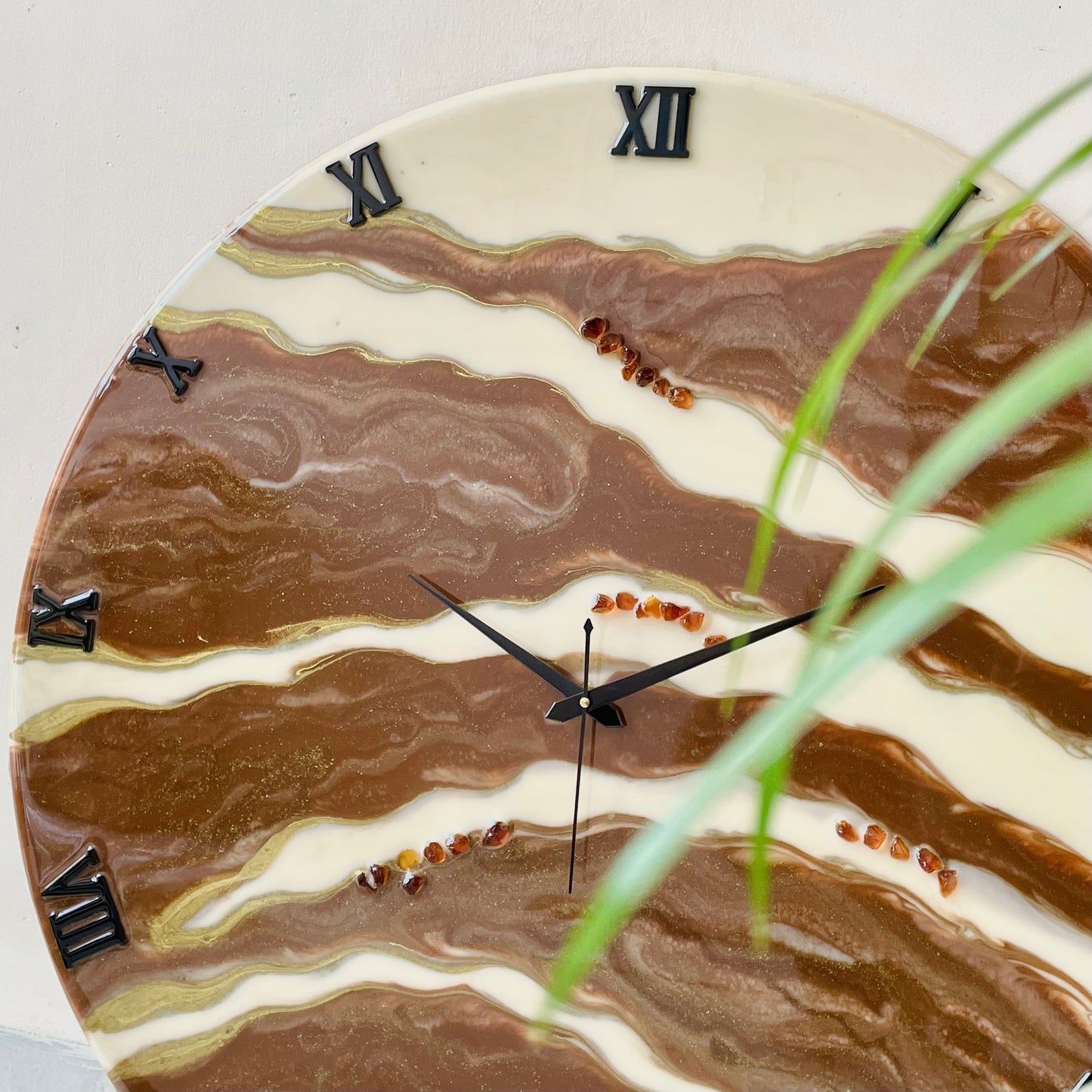 *Choco Falls Clock Large 27 Inches