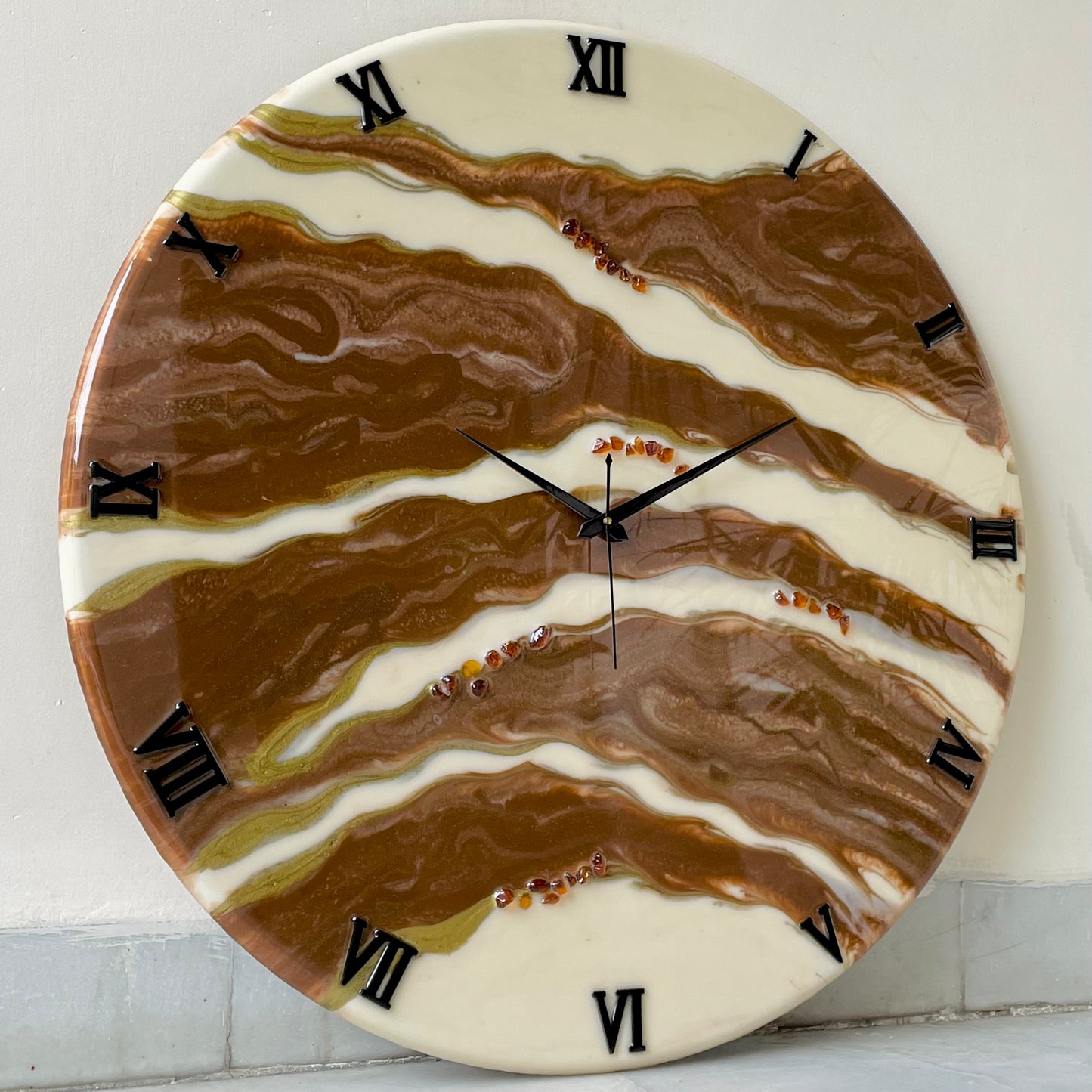 *Choco Falls Clock Large 27 Inches