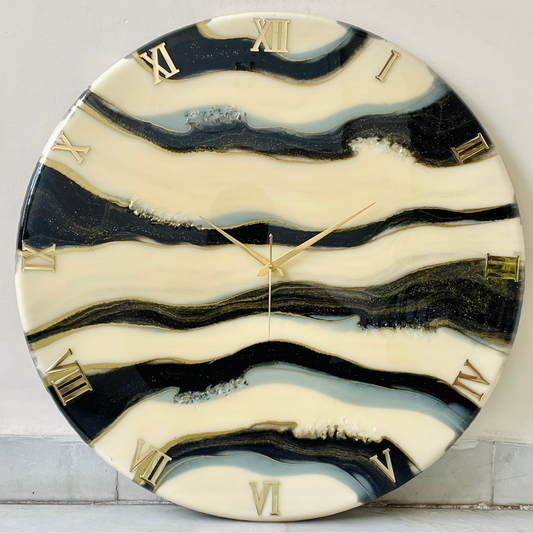 *Black falls Clock Large 27 Inches