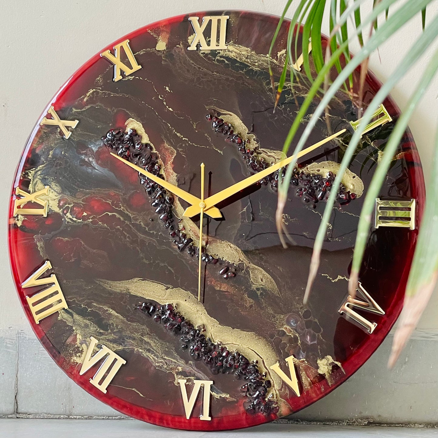 Red Desert Silent Clock 17.5 inches