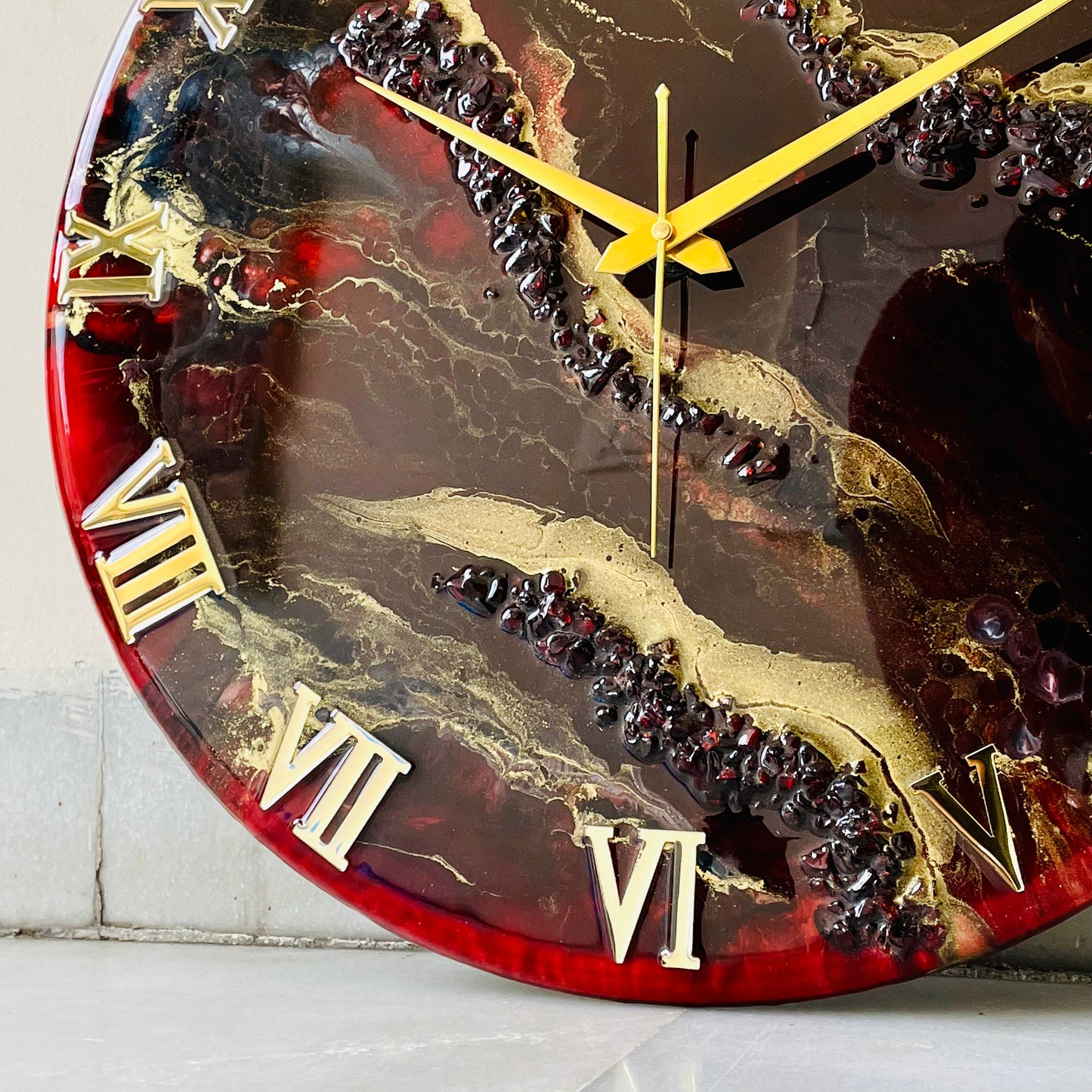 Red Desert Silent Clock 17.5 inches