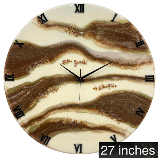 Coco Fall Inches Clock (CS)