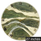Olive Clock Large 27 Inches(CS)