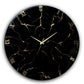Black Stripes Silent Clock