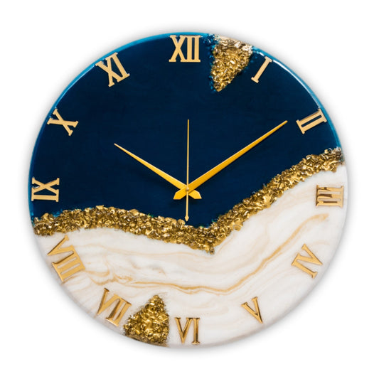 Blue Peak Silent Wall Clock