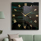 Lush Forest Square Large Silent Clock