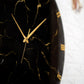 Black Stripes Silent Clock