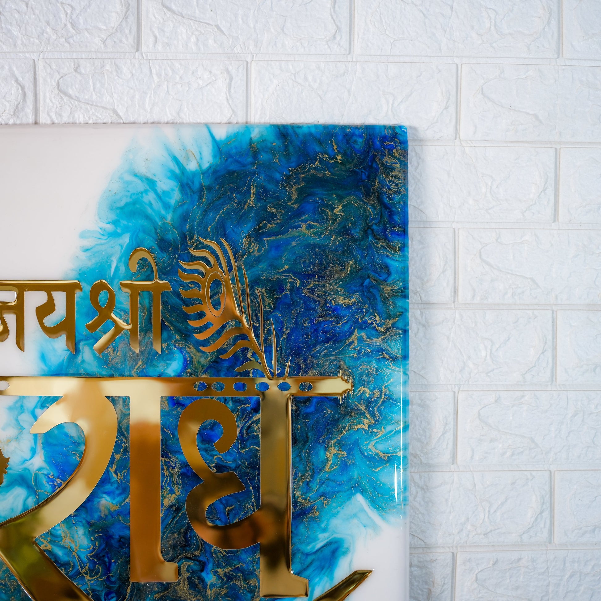 Resin Wall Art Living Room Home Temple