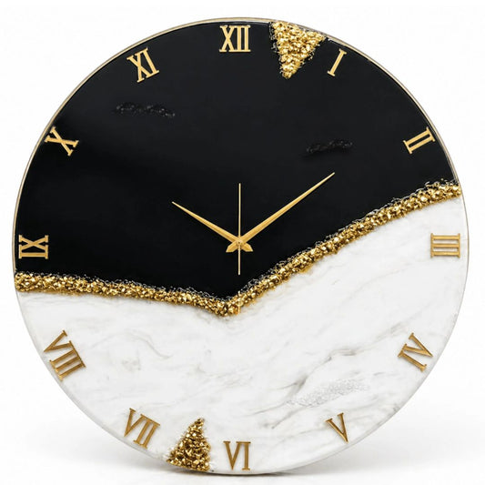 Black Peak Silent Wall Clock