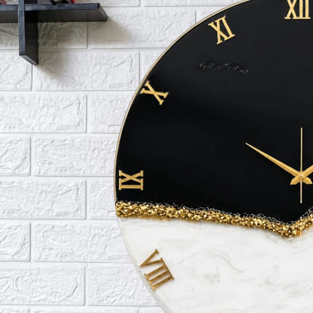 Black Peak Silent Wall Clock