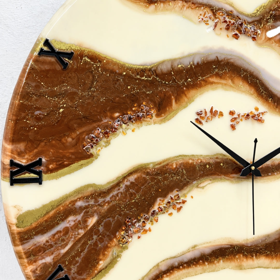 Coco Fall Inches Clock (CS)
