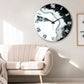 Black fire Silent Clock 17.5 inches