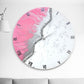 Silver Stream Silent Clock